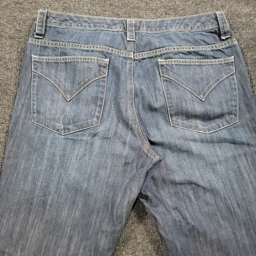 Tommy Hilfiger Women Bootcut Jeans Size 12 Blue Dark Wash Denim - Picture 12 of 12